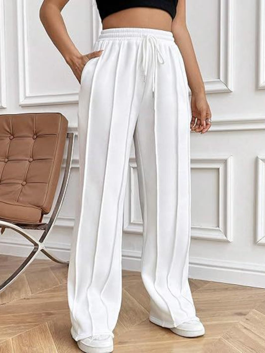 Zephariel Drawstring Wide Leg Pants with Pockets