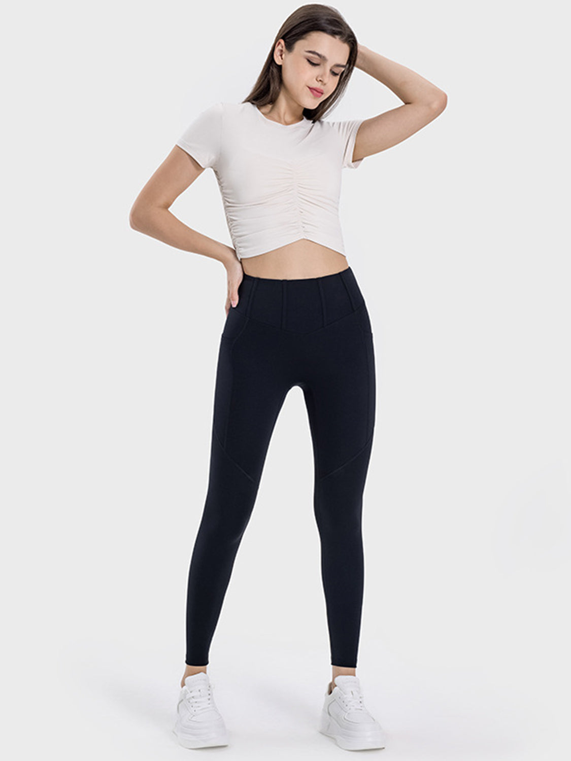 Zephariel Pocketed High Waist Active Leggings