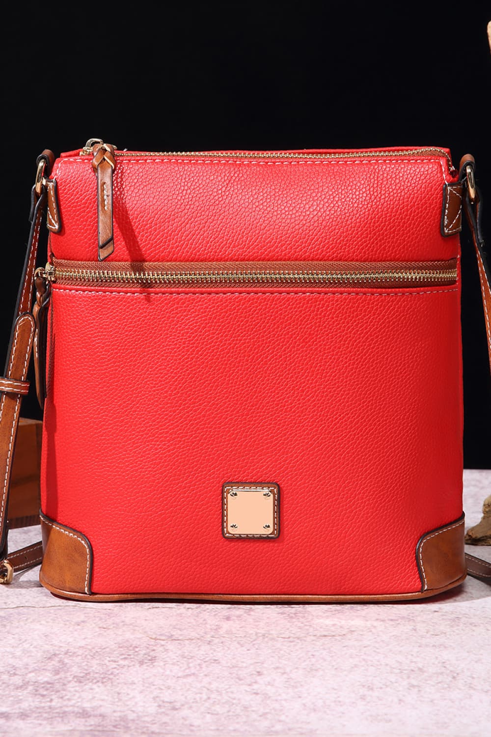 Zephariel PU Leather Crossbody Bag