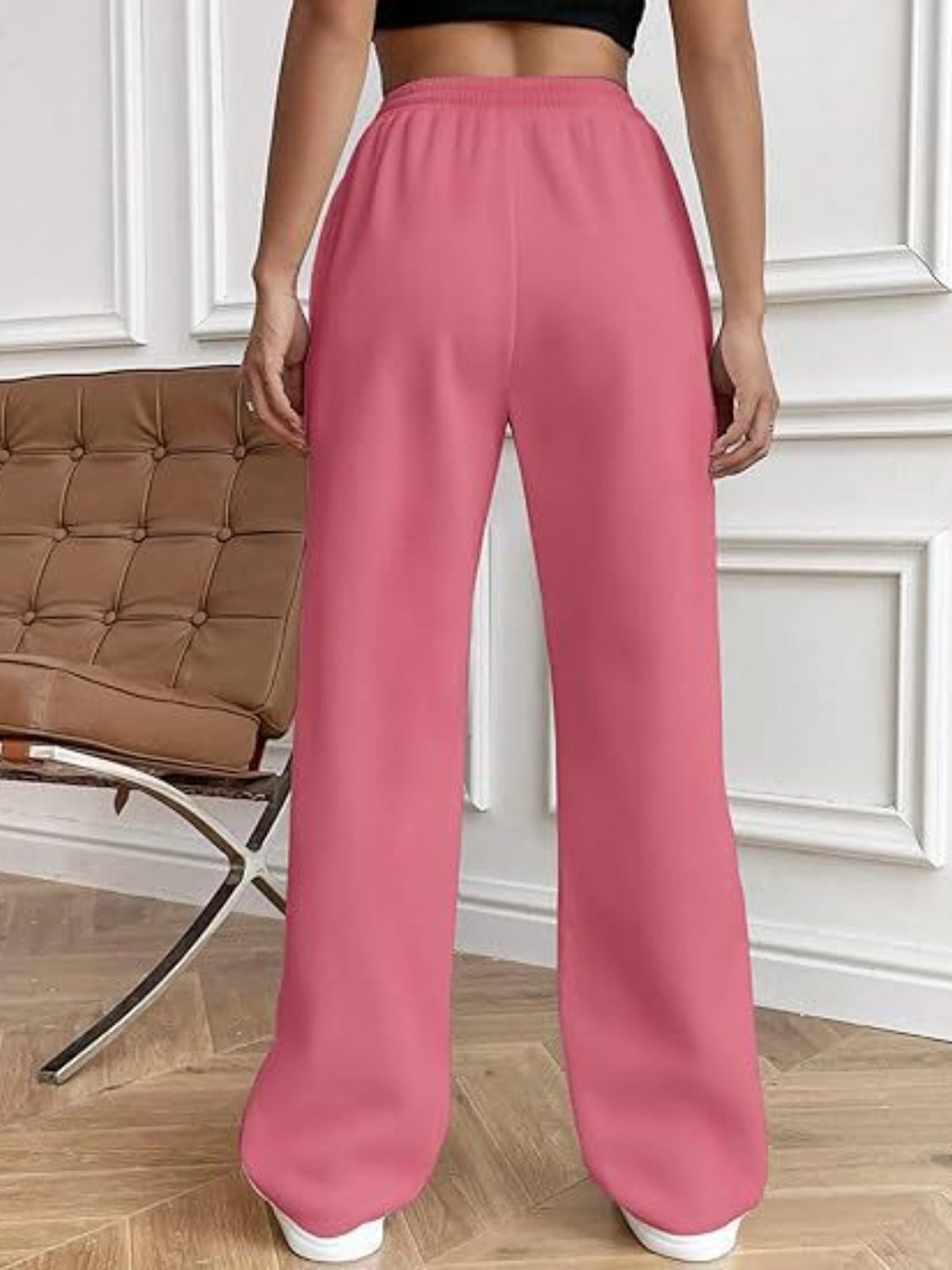 Zephariel Drawstring Wide Leg Pants with Pockets