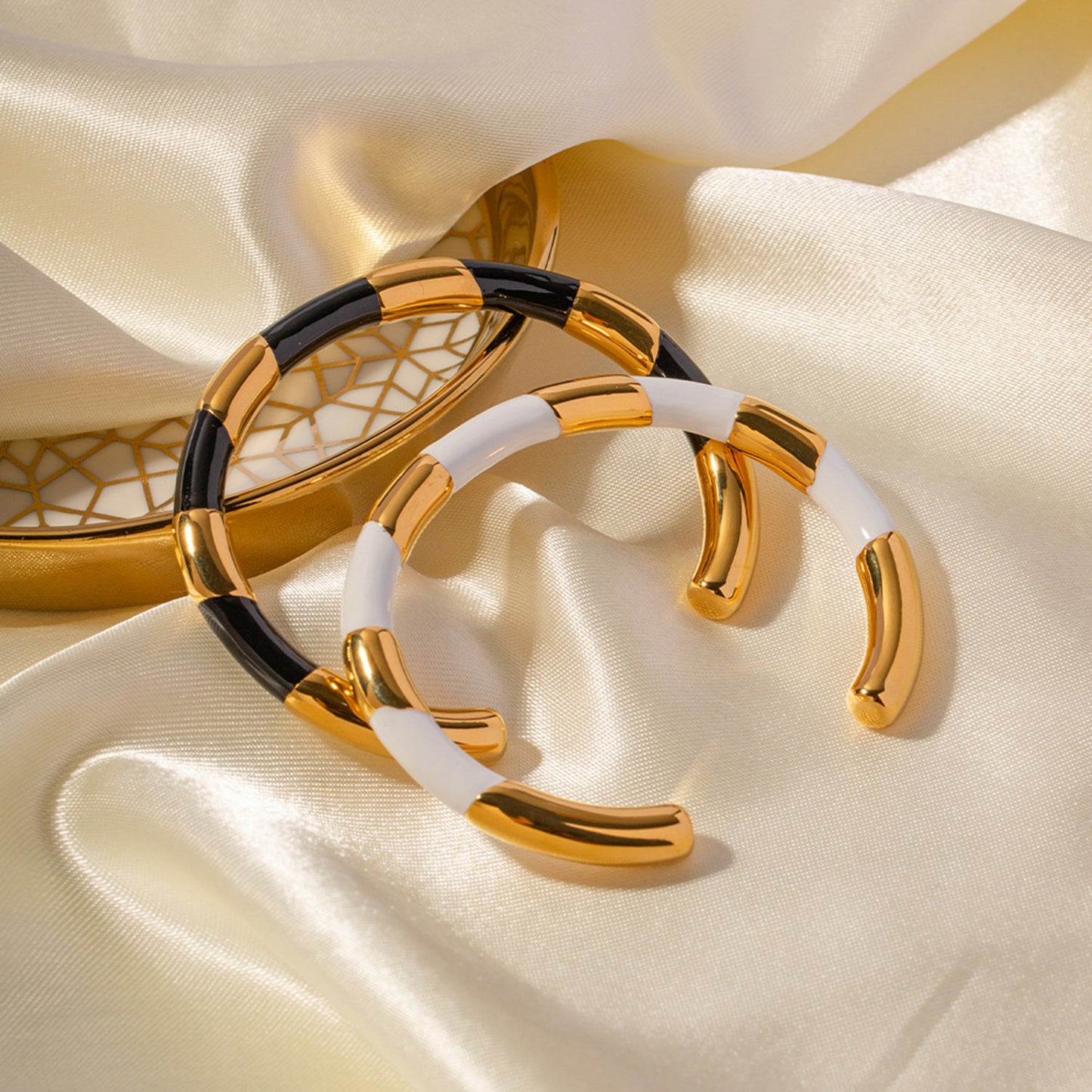 Zephariel 18K Gold-Plated Stainless Steel Bracelet