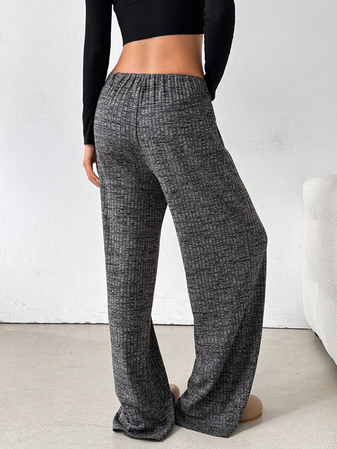 Zephariel Tied Striped Wide Leg Pants