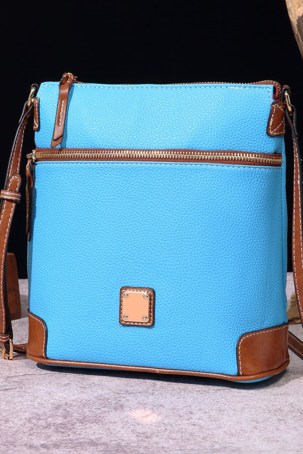 Zephariel PU Leather Crossbody Bag