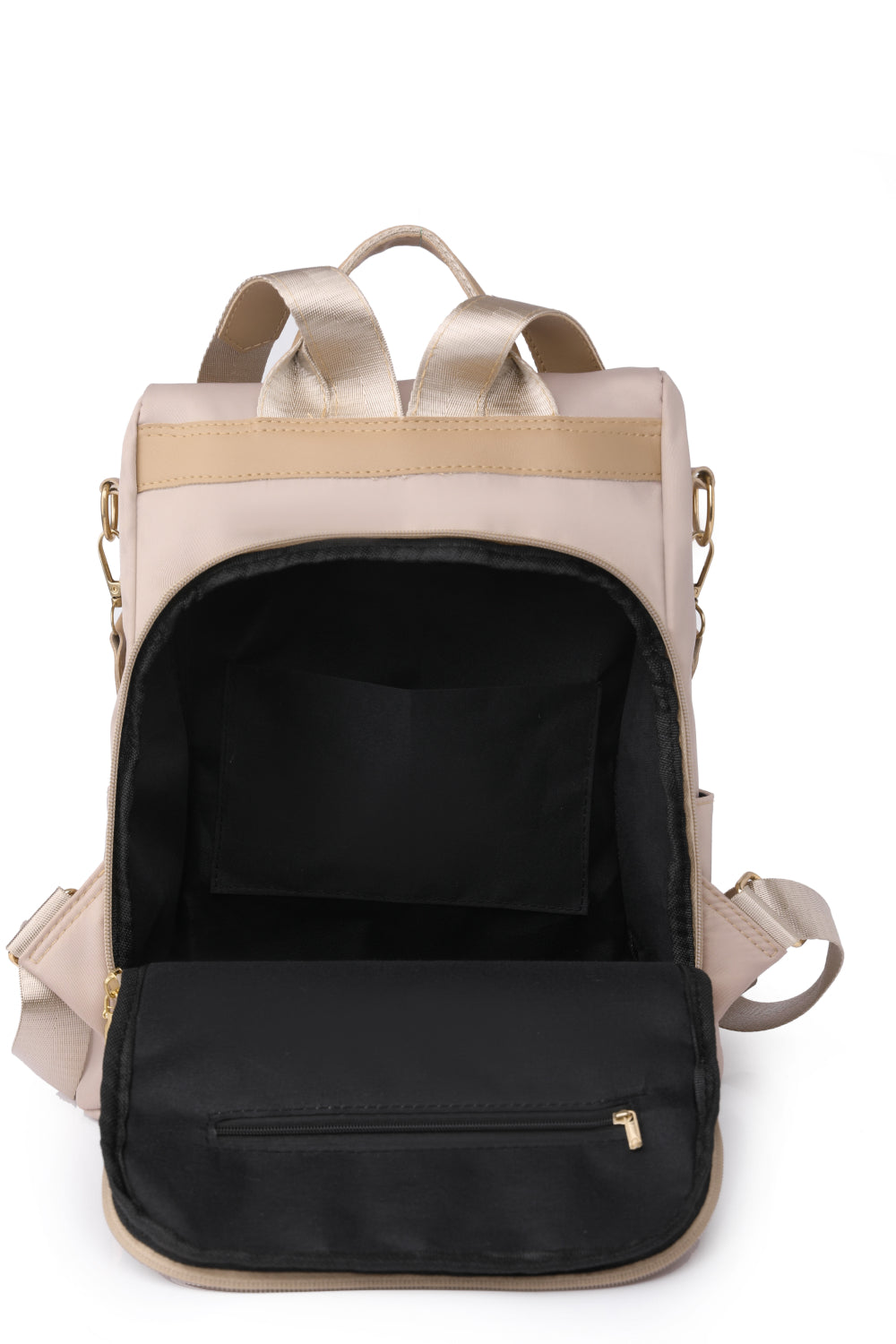 Zephariel Zipper Pocket Beaded Backpack