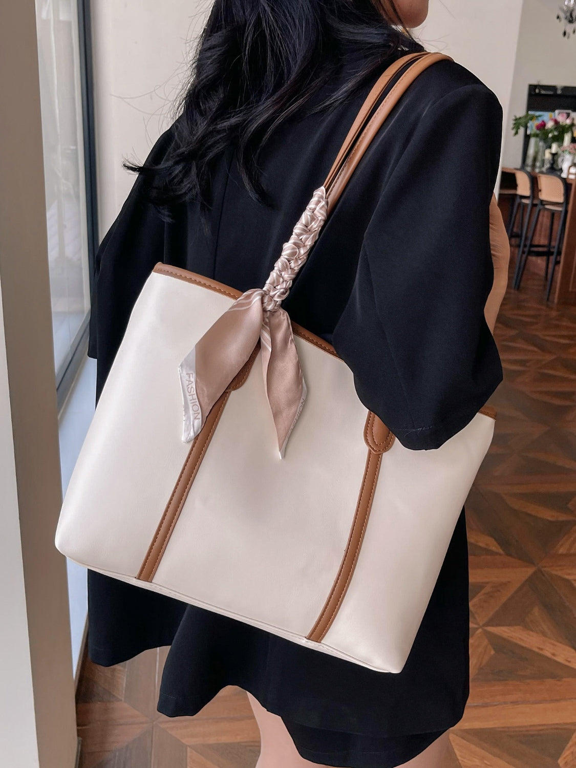 Zephariel PU Leather Tote Bag