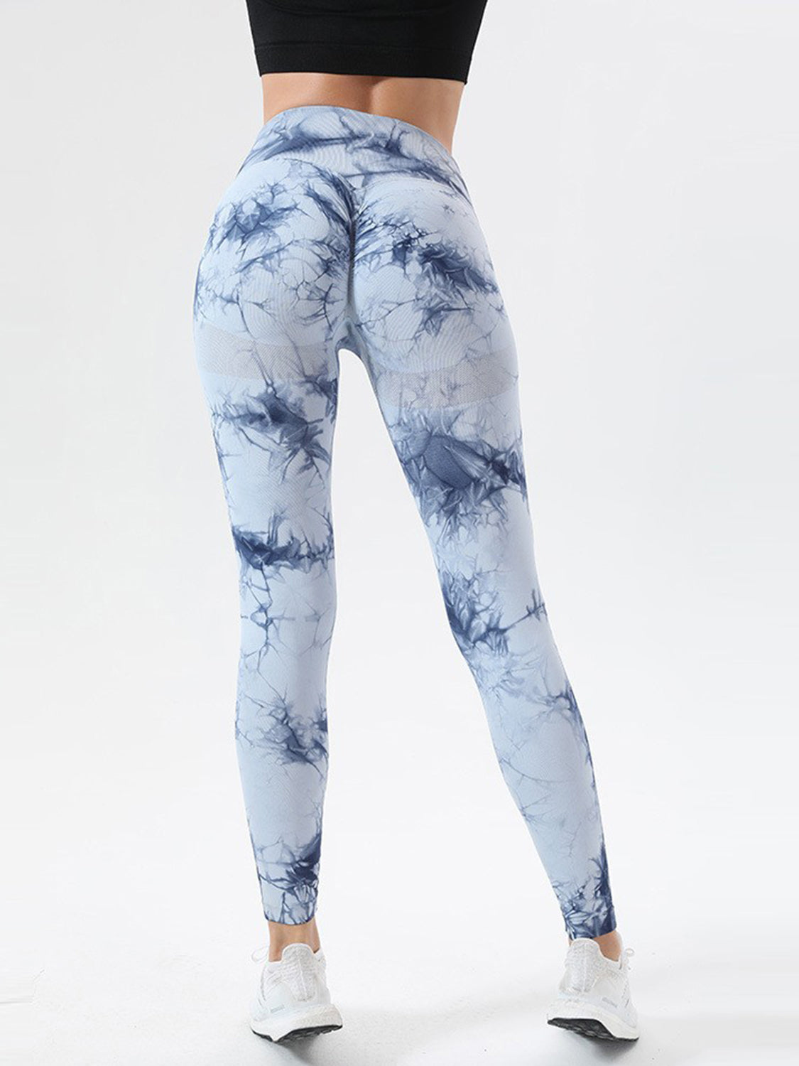 Zephariel Tie-Dye High Waist Active Leggings