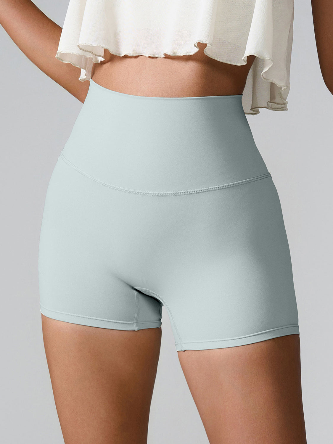 Zephariel High Waist Active Shorts