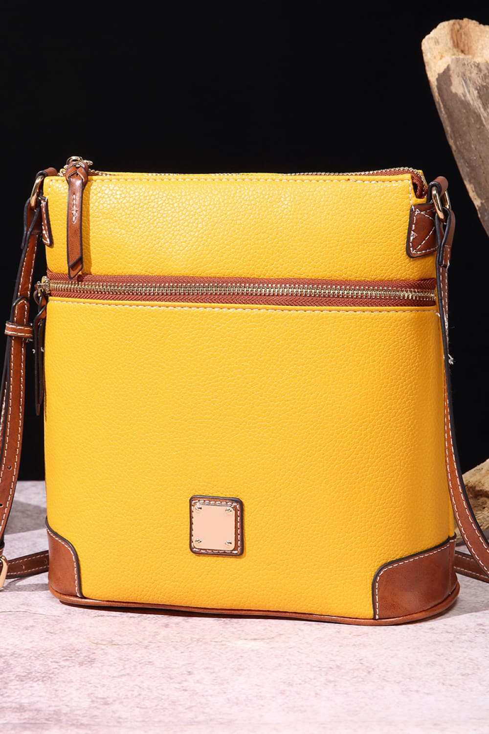 Zephariel PU Leather Crossbody Bag