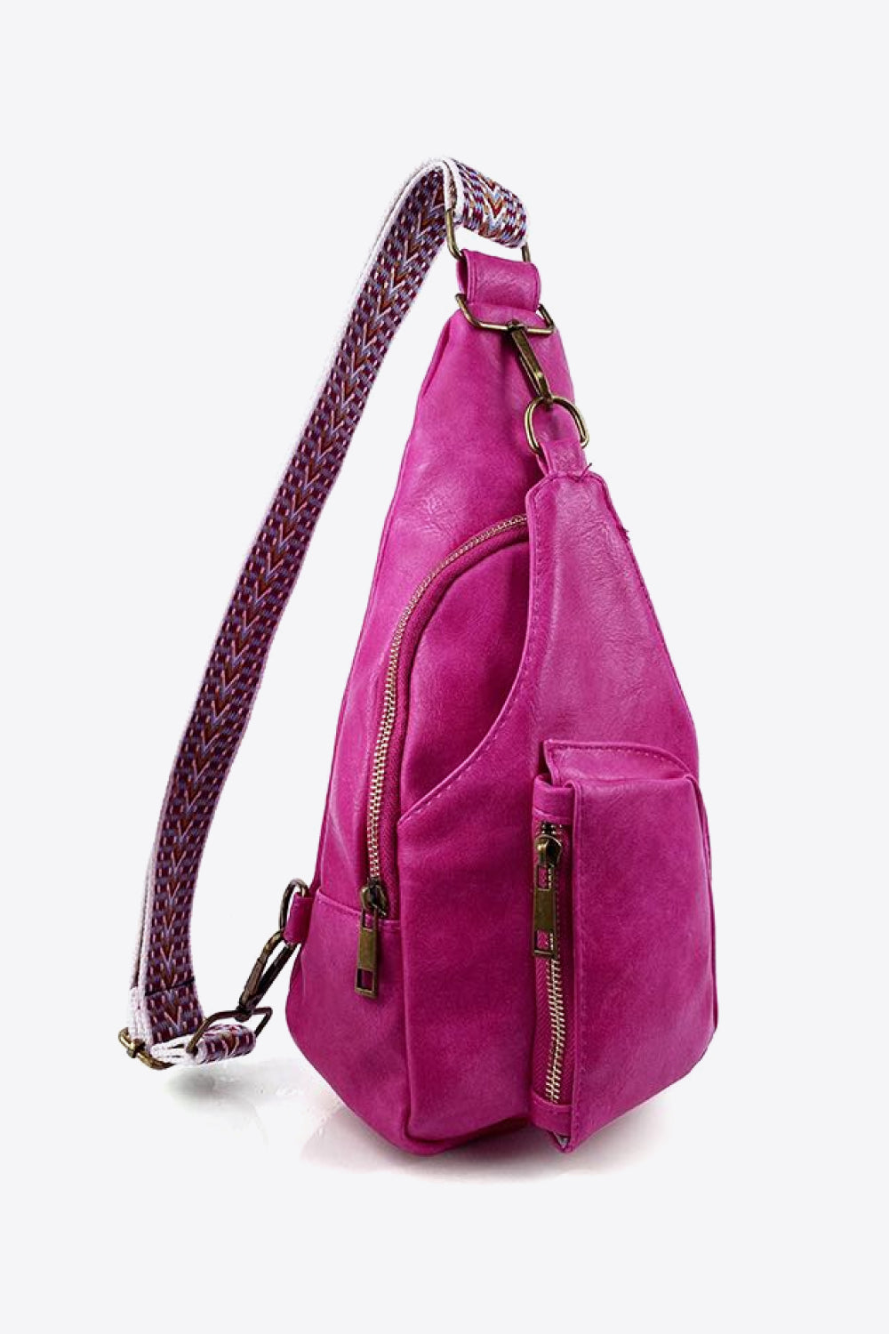 Zephariel PU Leather Sling Bag