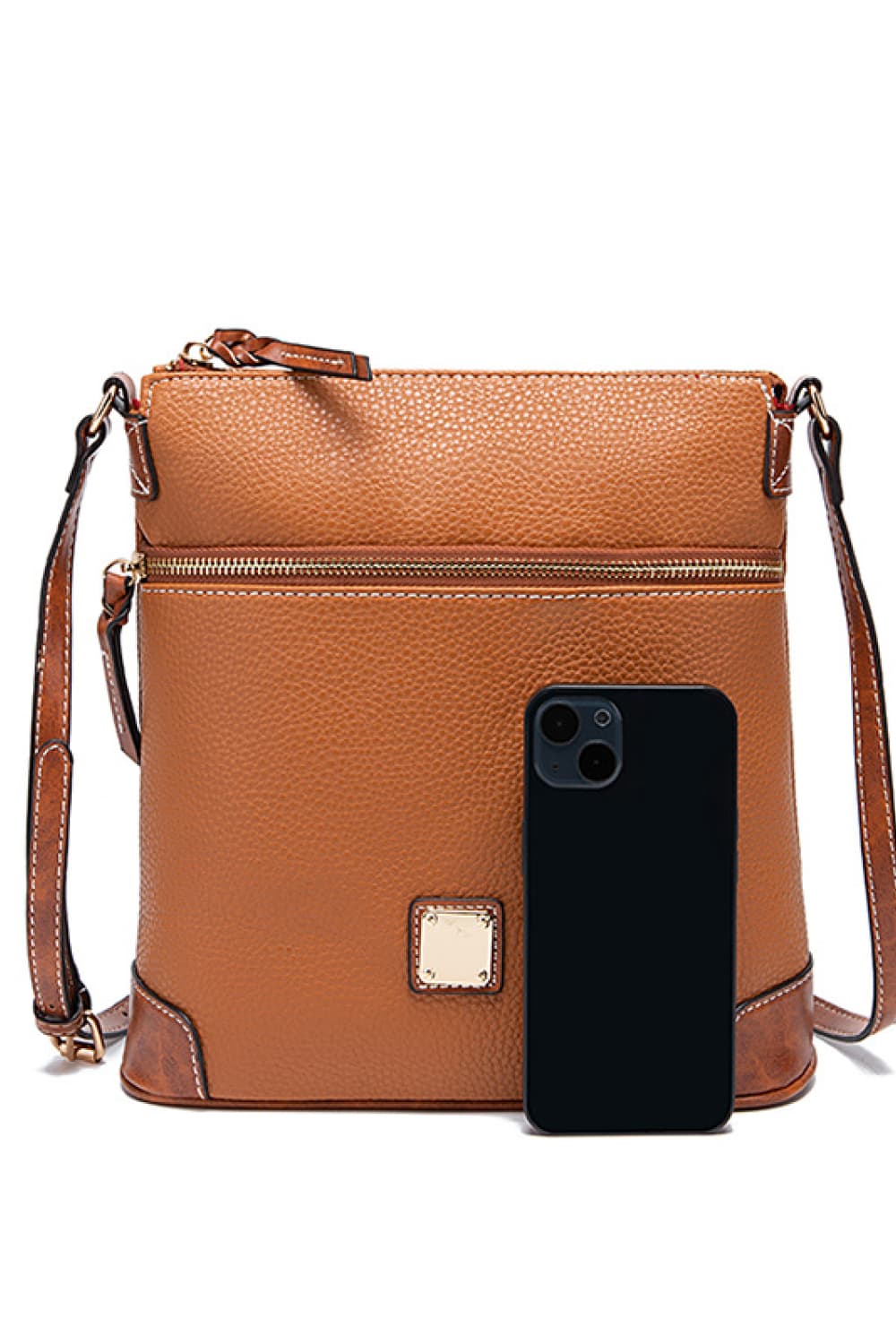 Zephariel PU Leather Crossbody Bag