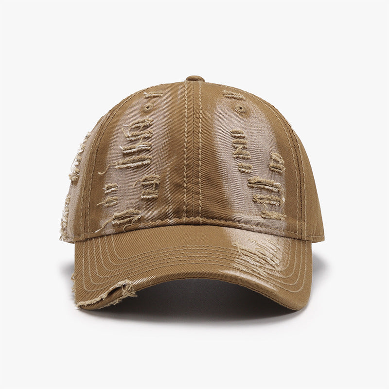 Zephariel Distressed Adjustable Cotton Baseball Cap