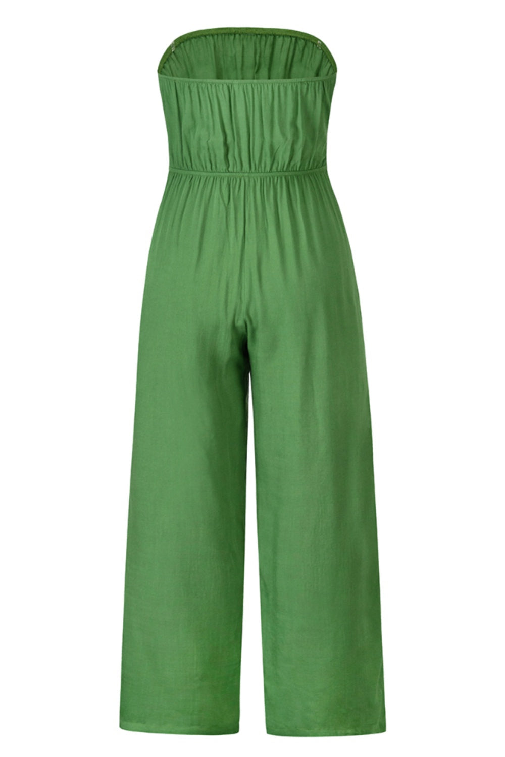 Zephariel Tied Cutout Tube Wide Leg Jumpsuit