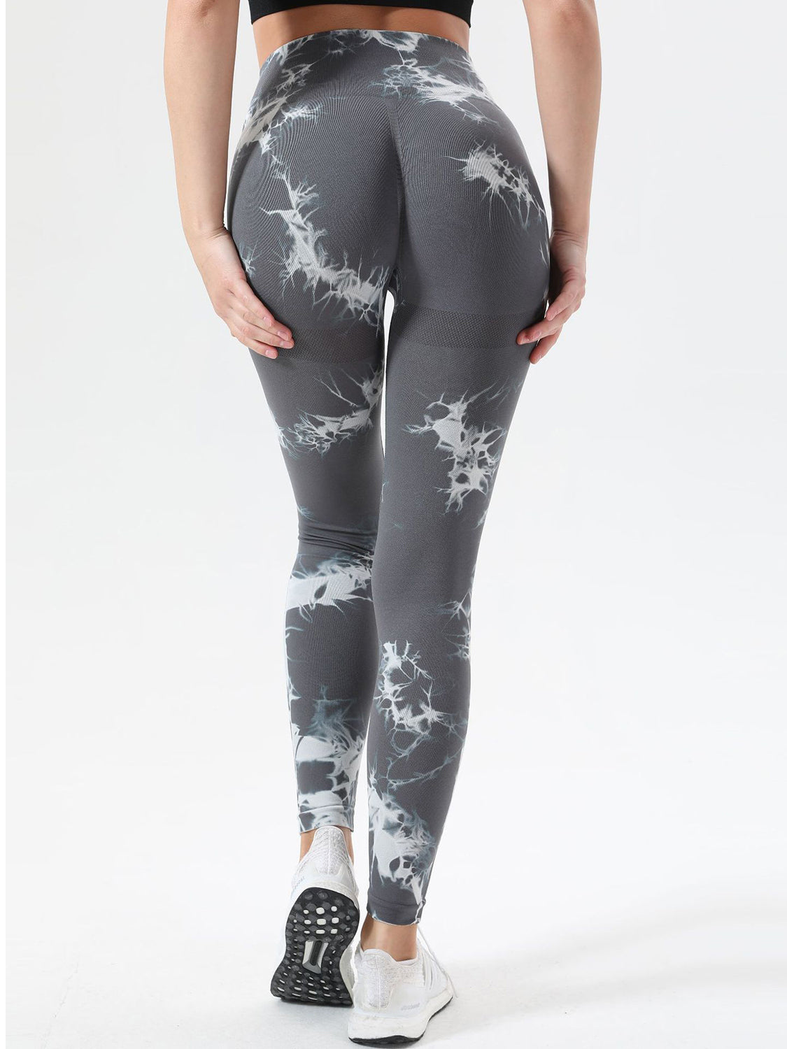 Zephariel Tie-Dye High Waist Active Leggings