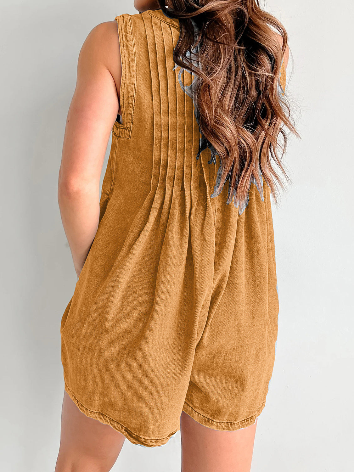 Zephariel Tied Romper with Pockets