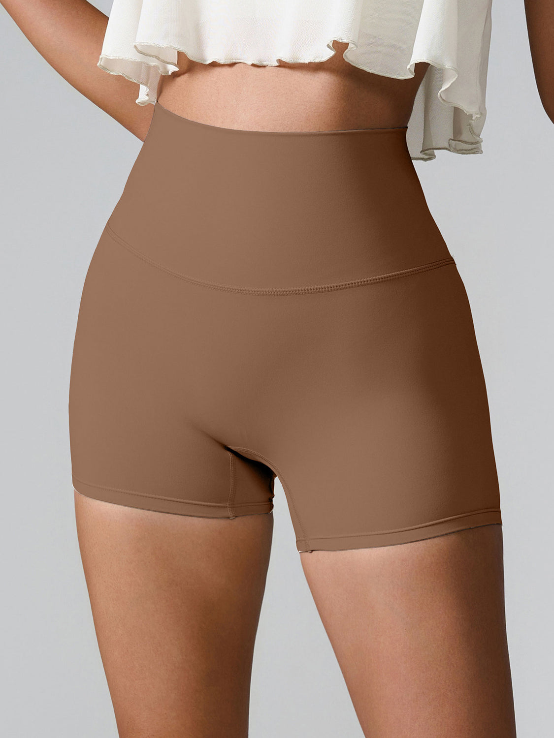 Zephariel High Waist Active Shorts