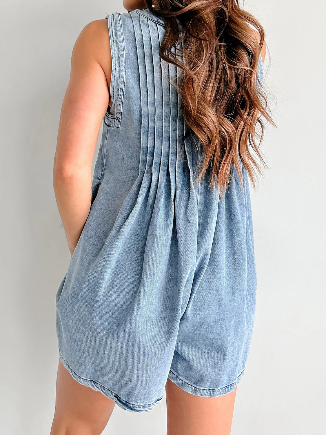 Zephariel Tied Romper with Pockets