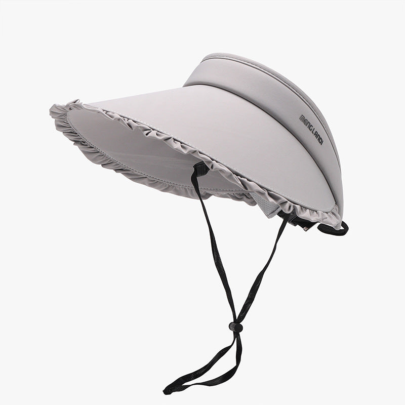 Zephariel Frill Adjustable Ice Silk Sun Hat