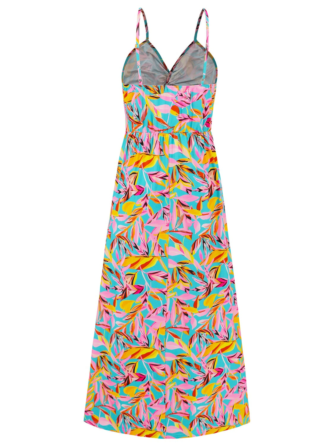 Zephariel Twisted Printed V-Neck Cami Dress