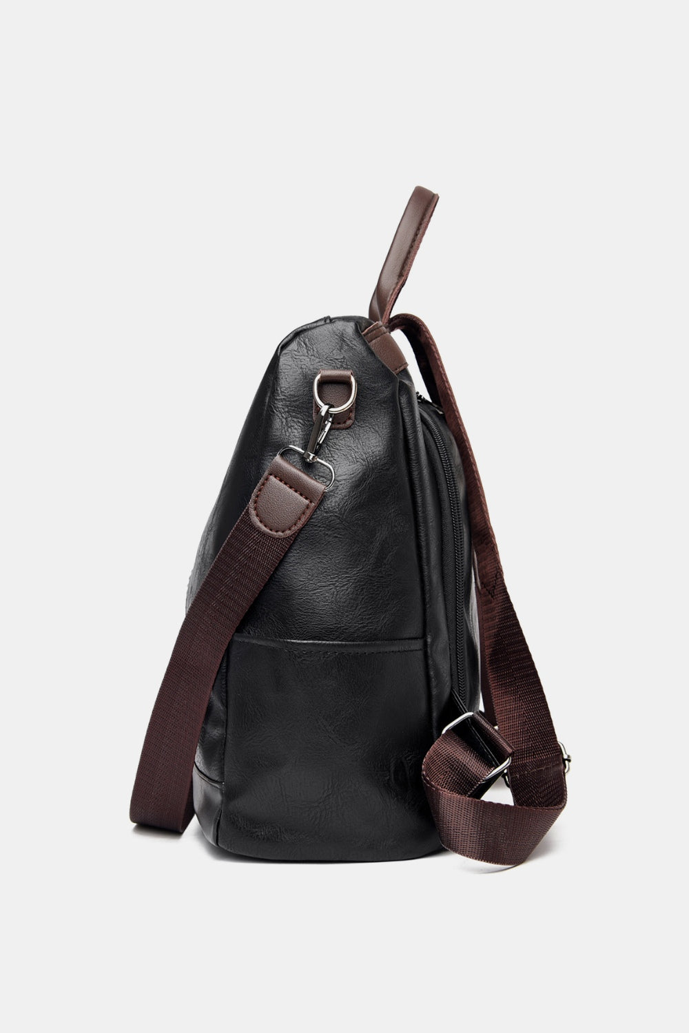 Zephariel PU Leather Large Backpack Bag