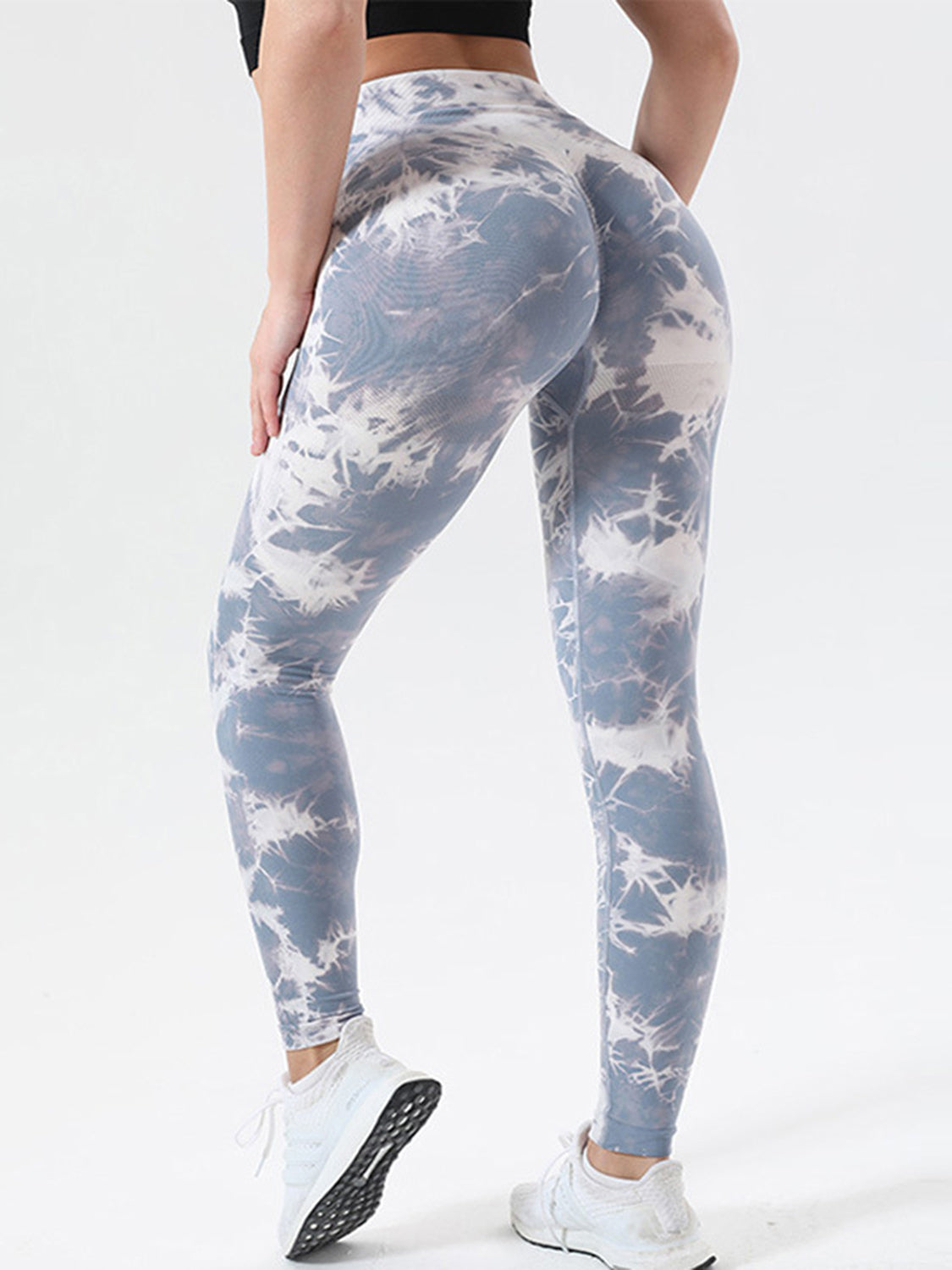 Zephariel Tie-Dye High Waist Active Leggings