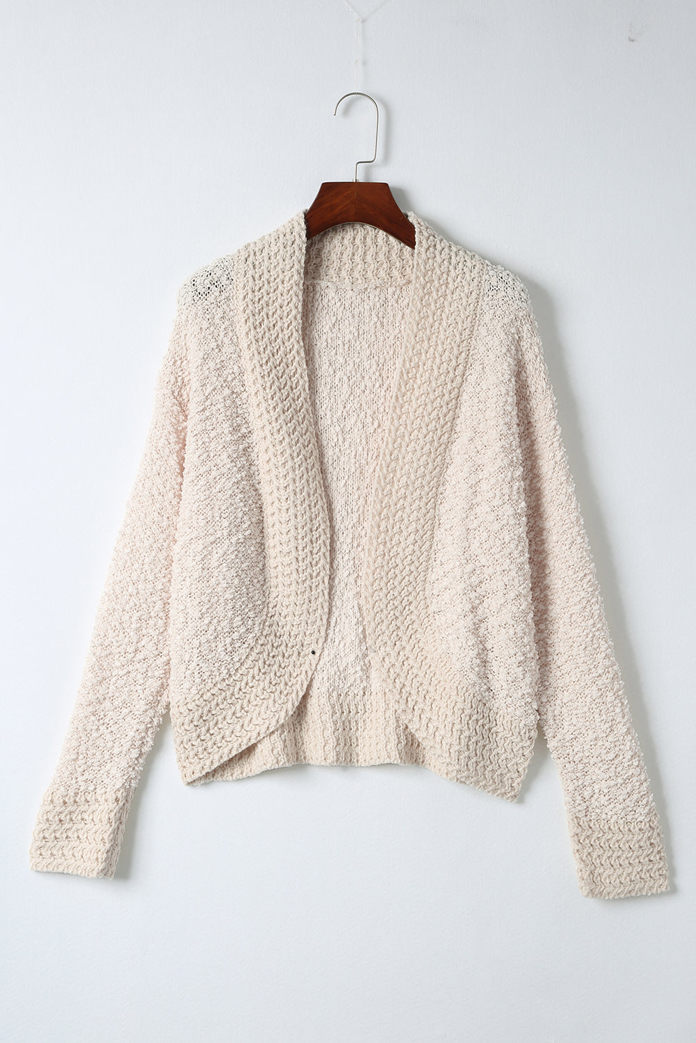 Zephariel Solid Color Open Front Cardigan