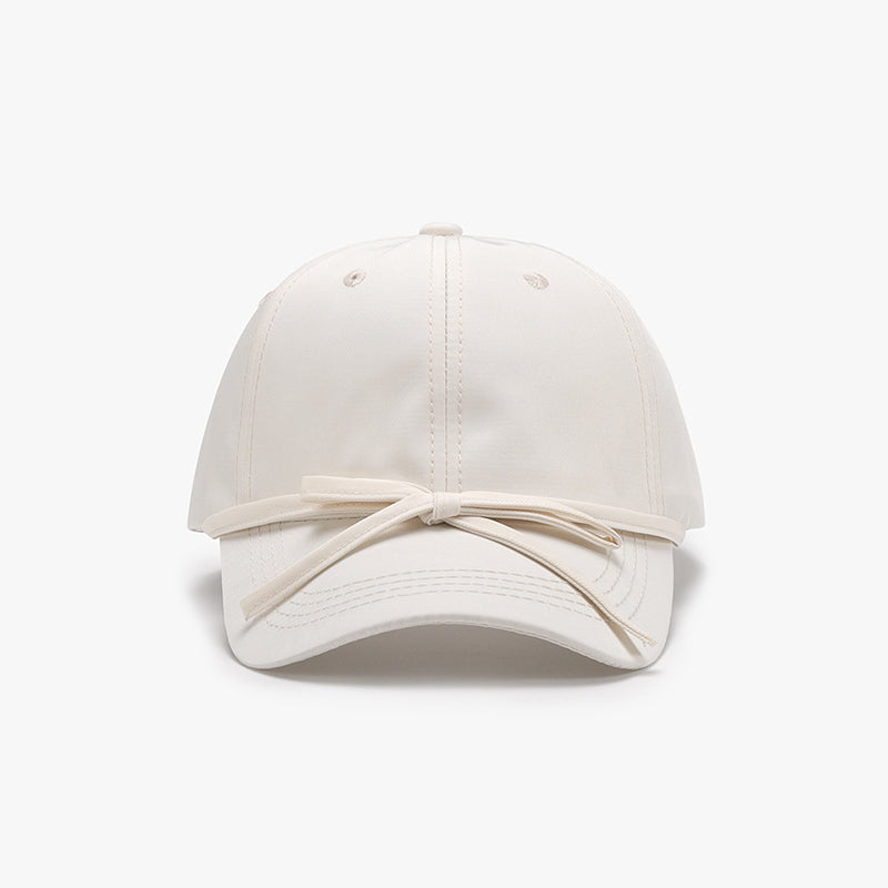 Zephariel Tied Bow Cotton Baseball Cap