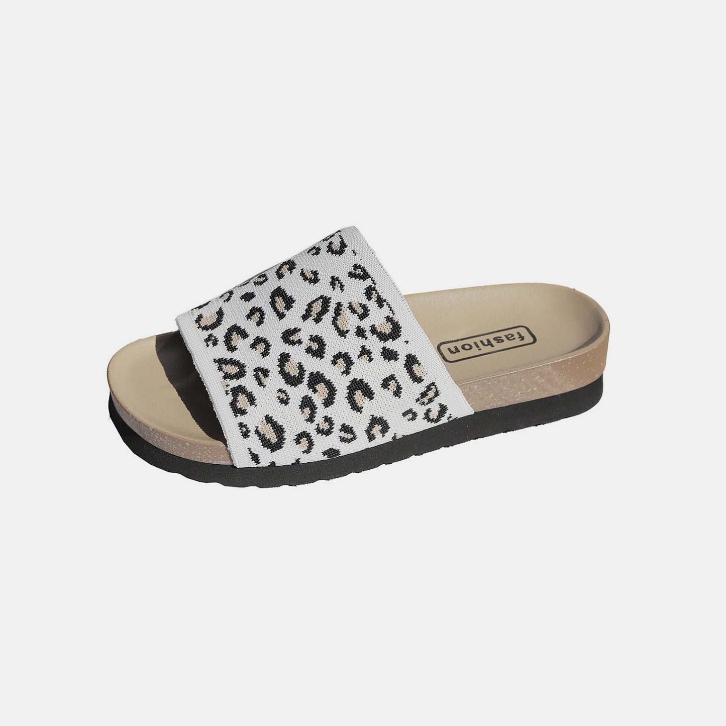 Zephariel Leopard Open Toe Sandals