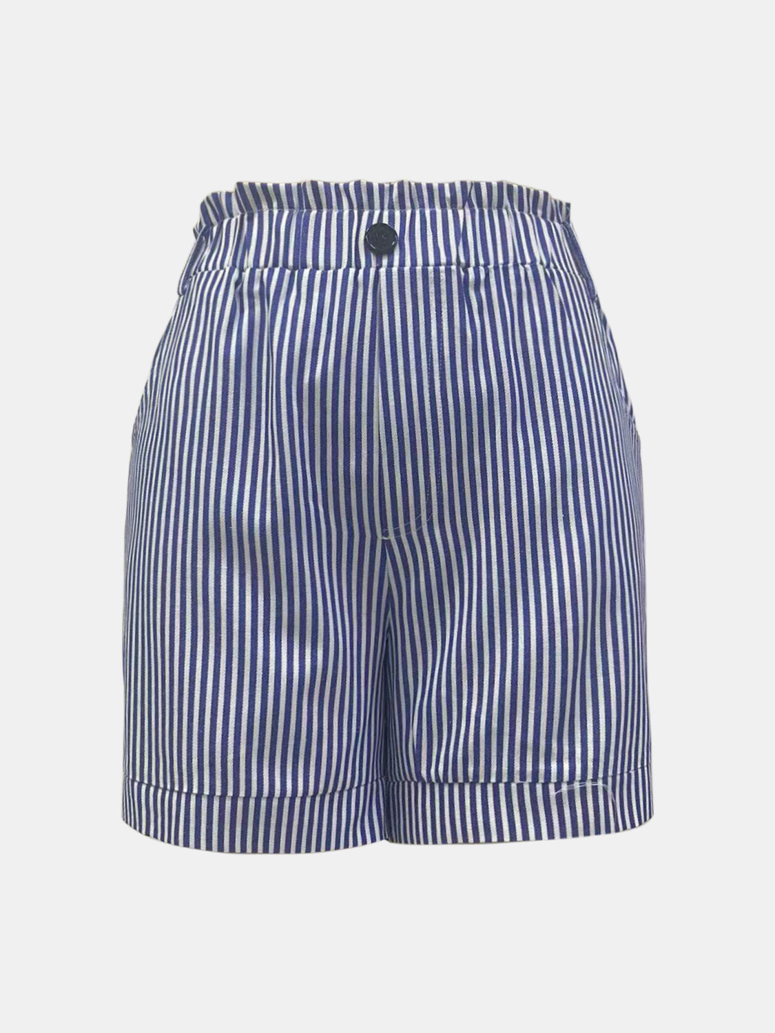 Zephariel High Waist Striped Shorts