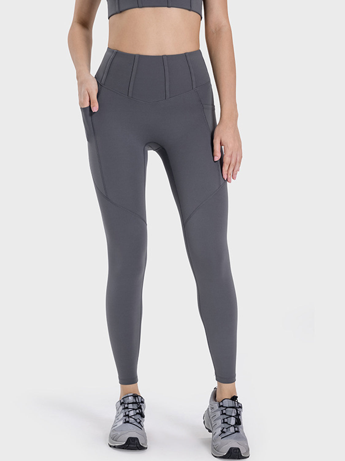 Zephariel Pocketed High Waist Active Leggings