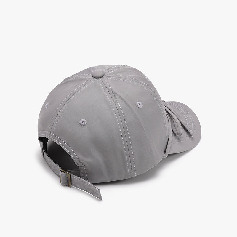 Zephariel Tied Bow Cotton Baseball Cap