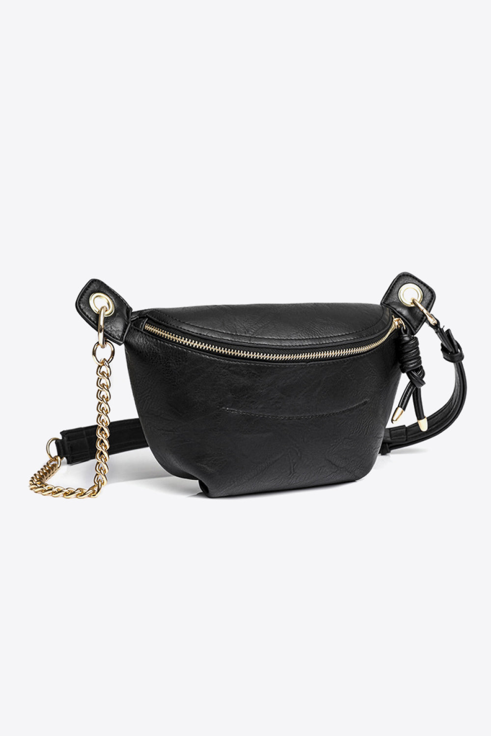 Zephariel PU Leather Chain Strap Crossbody Bag