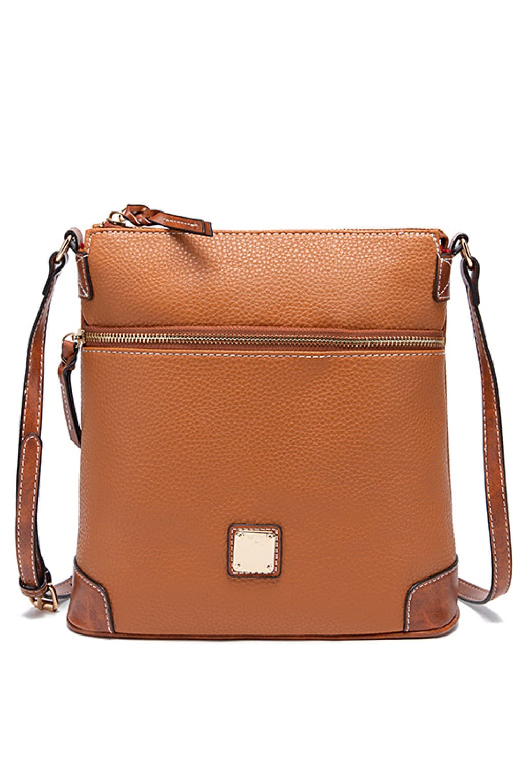 Zephariel PU Leather Crossbody Bag