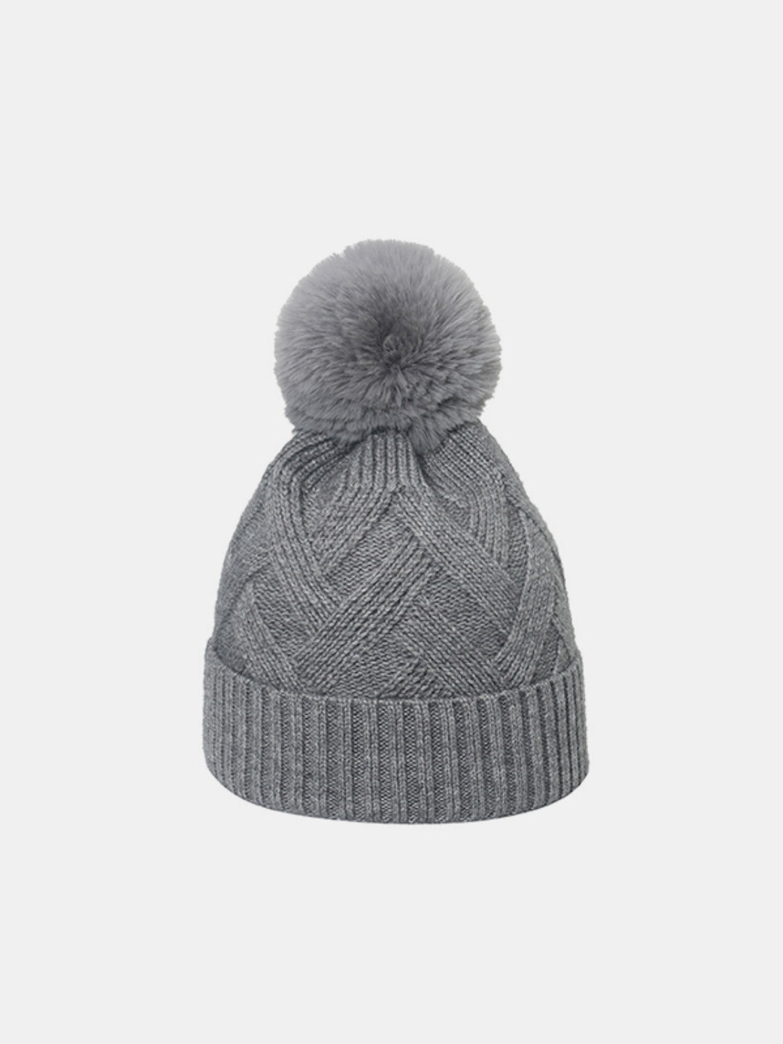 Zephariel Roll Rim Hat with Pompom