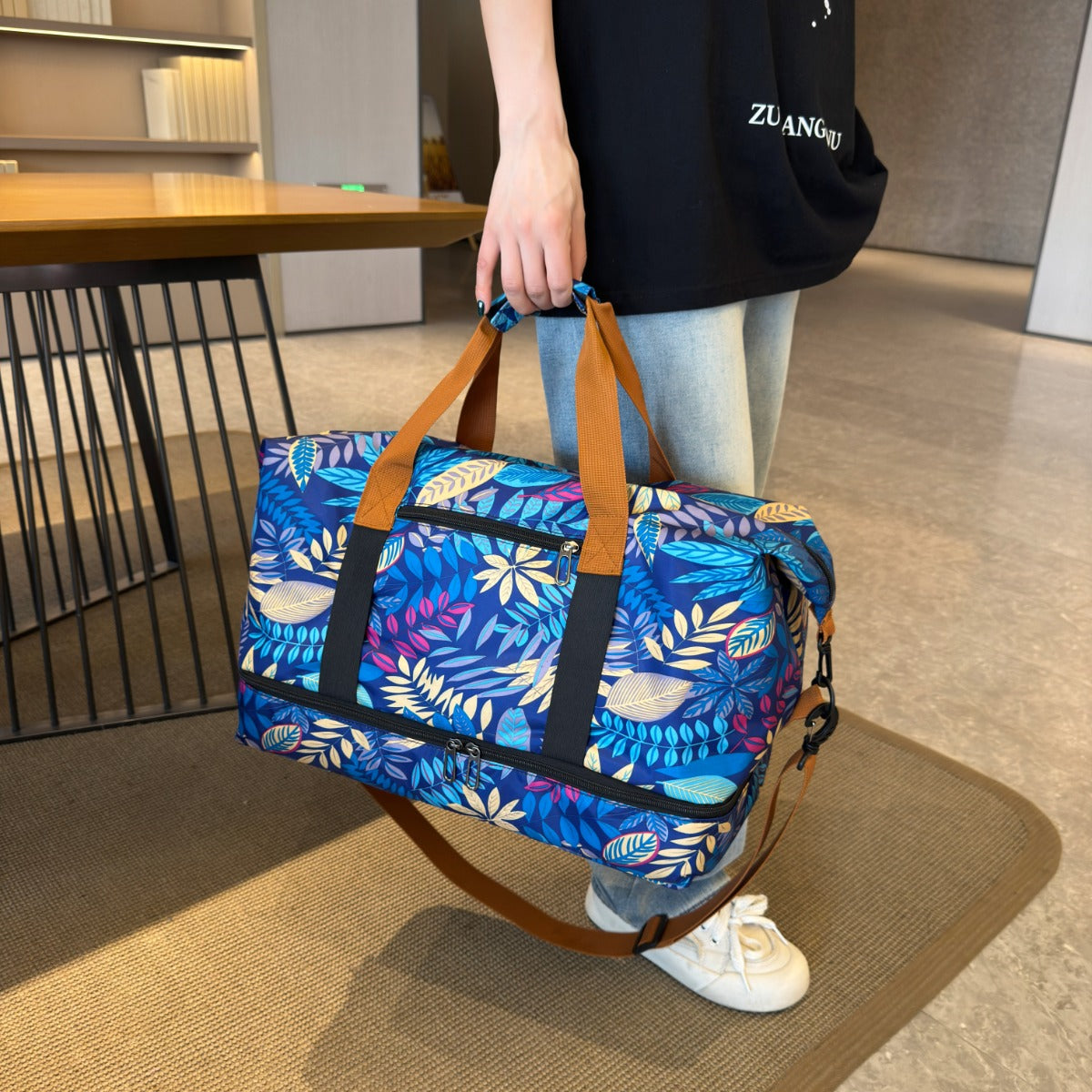 Zephariel Canvas Printed Travel Bag