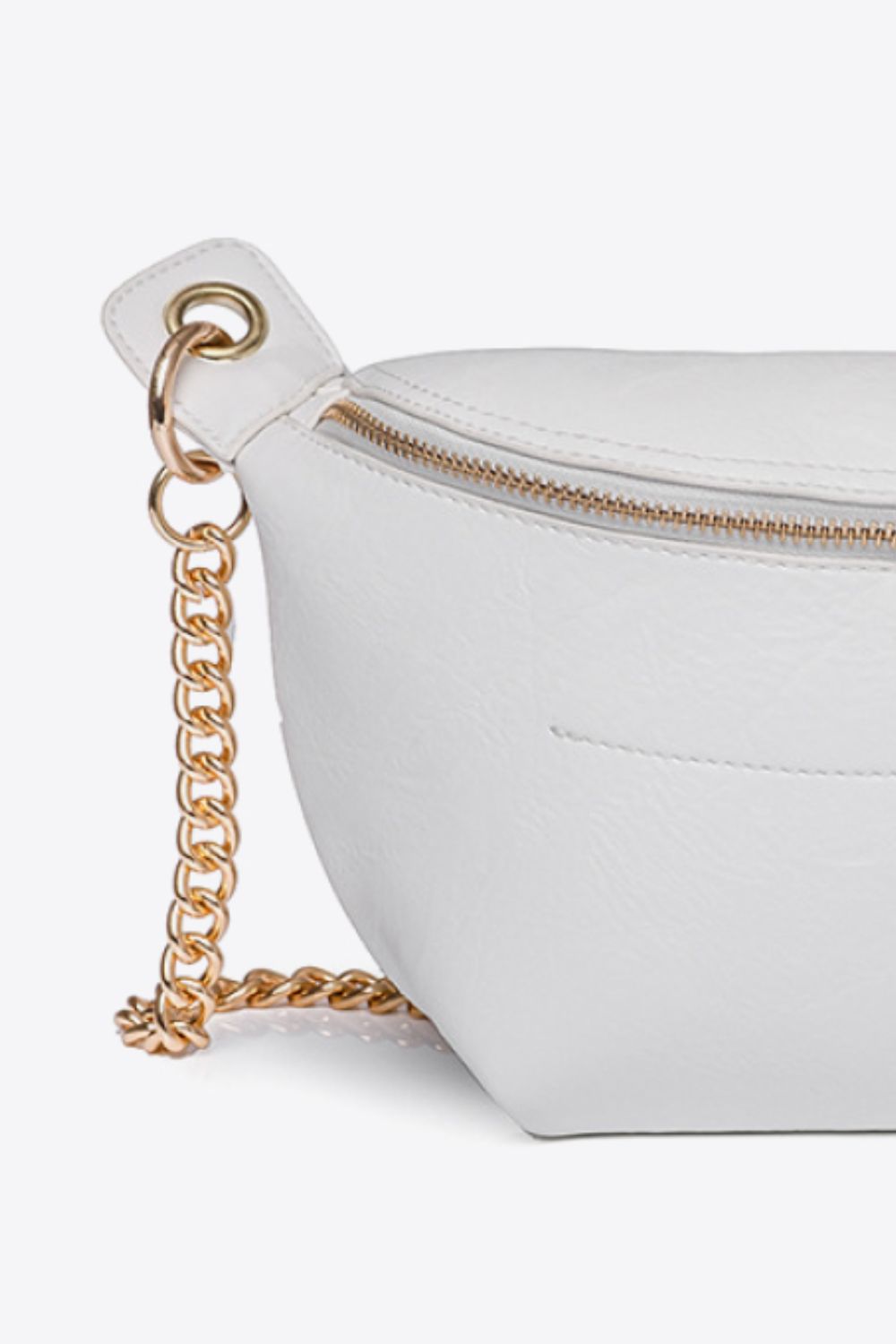 Zephariel PU Leather Chain Strap Crossbody Bag