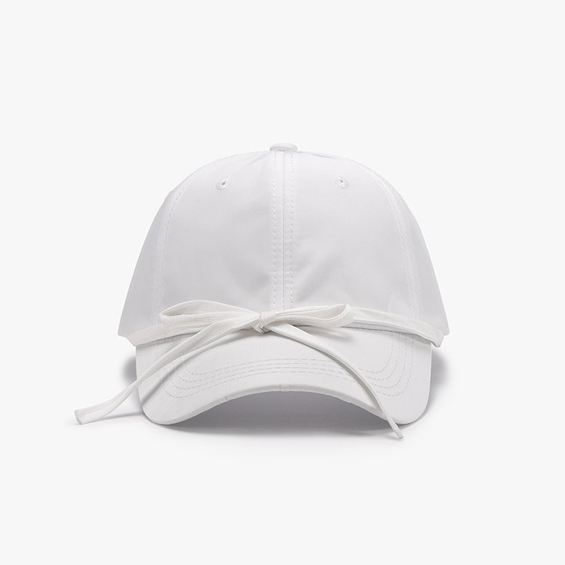 Zephariel Tied Bow Cotton Baseball Cap