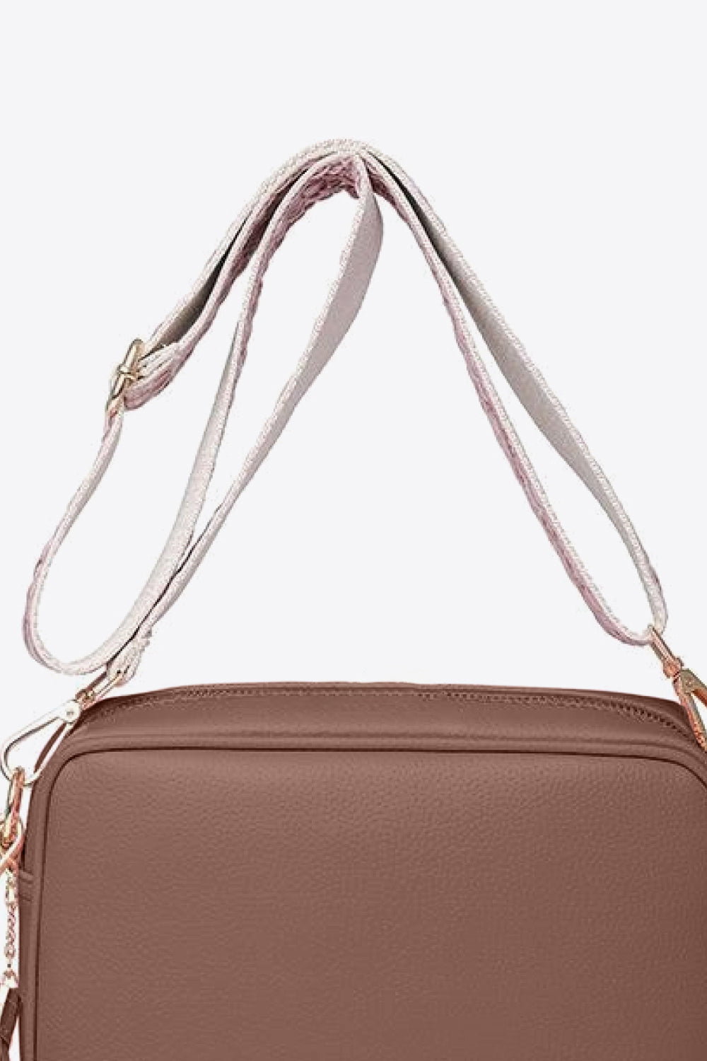 Zephariel PU Leather Tassel Crossbody Bag