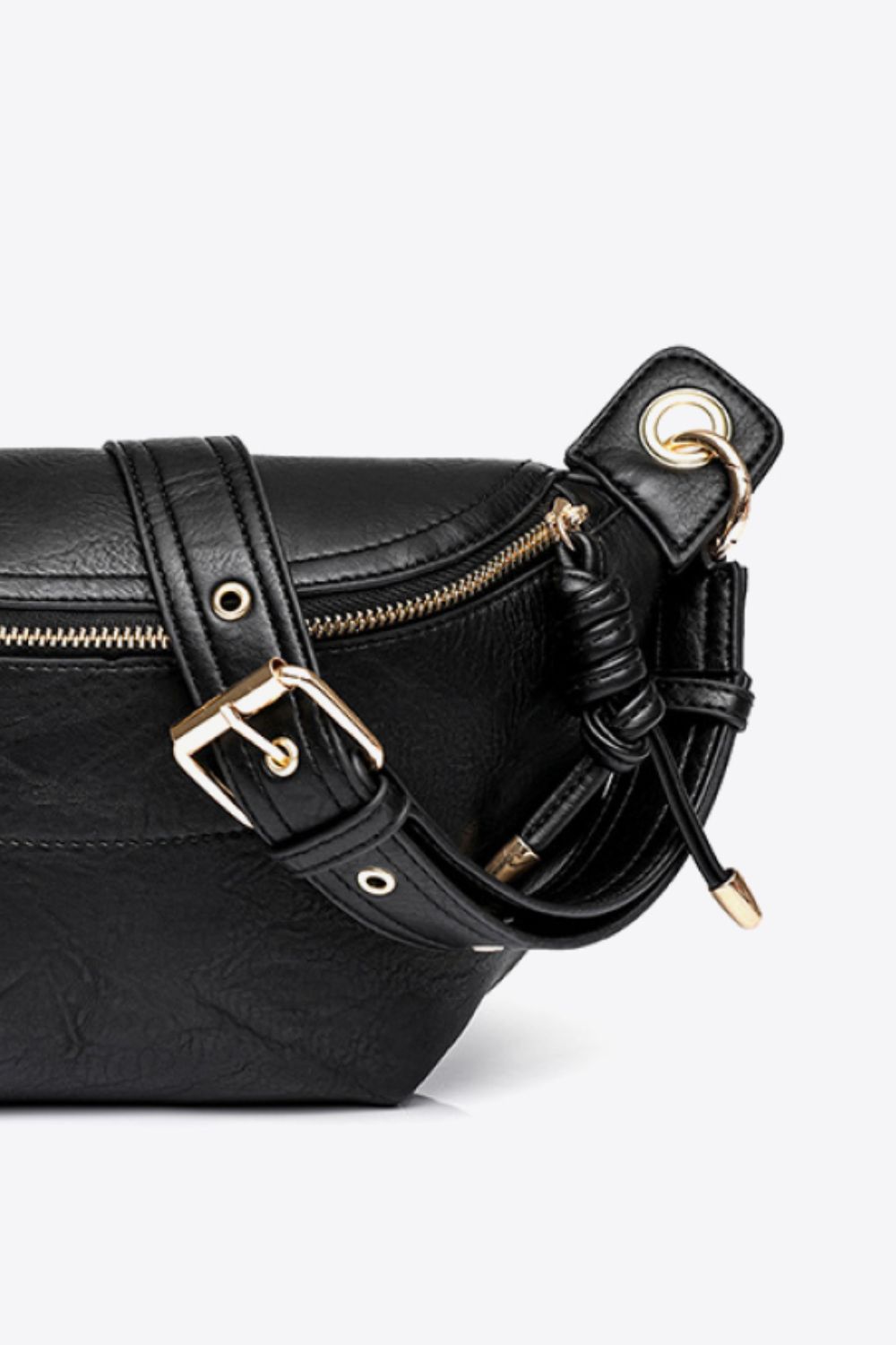 Zephariel PU Leather Chain Strap Crossbody Bag