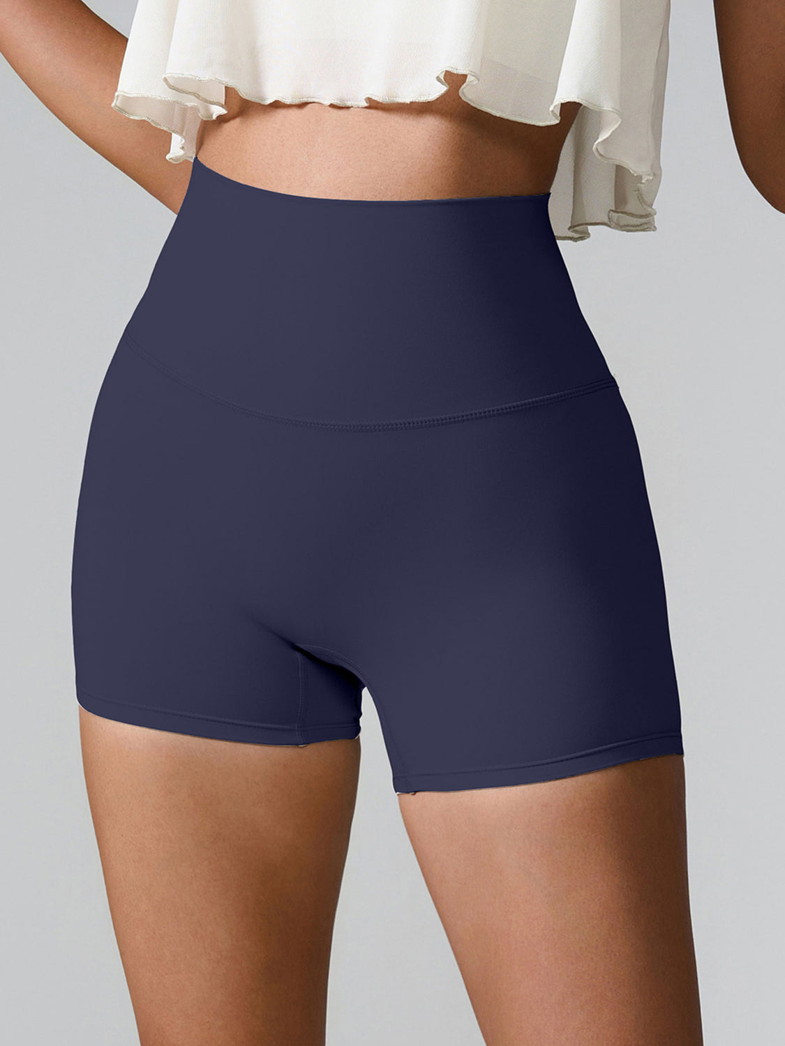 Zephariel High Waist Active Shorts