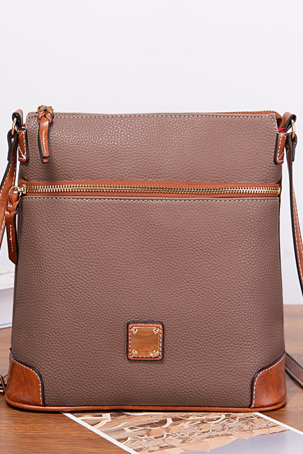 Zephariel PU Leather Crossbody Bag