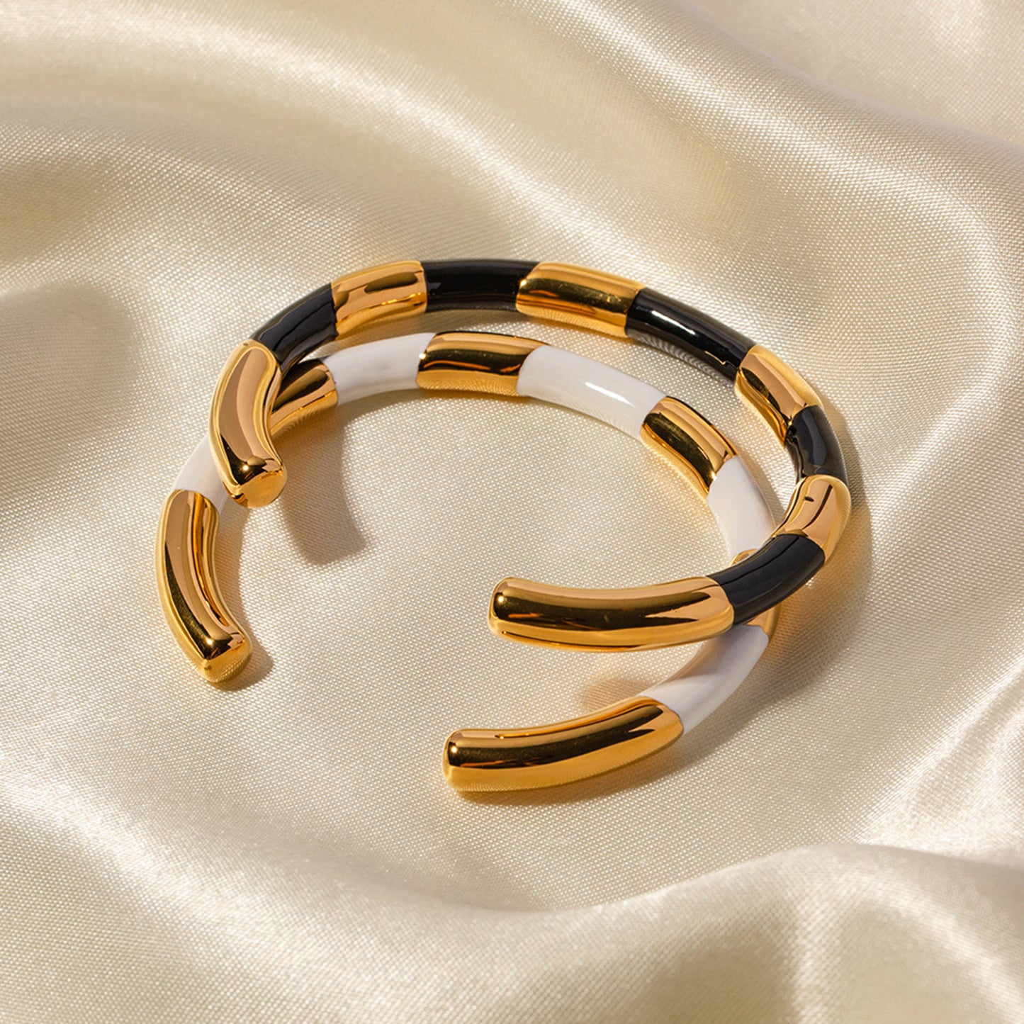 Zephariel 18K Gold-Plated Stainless Steel Bracelet