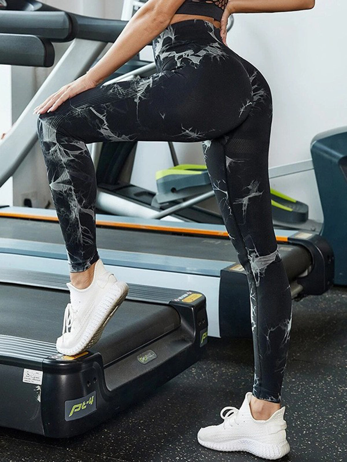 Zephariel Tie-Dye High Waist Active Leggings