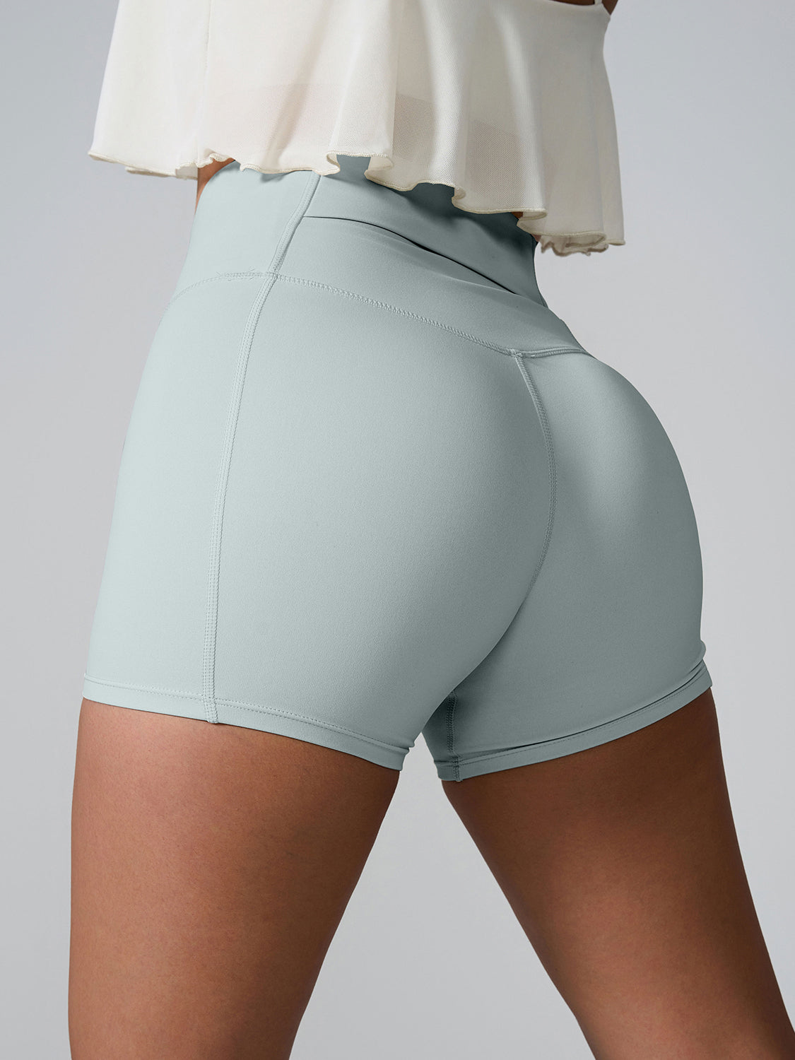 Zephariel High Waist Active Shorts