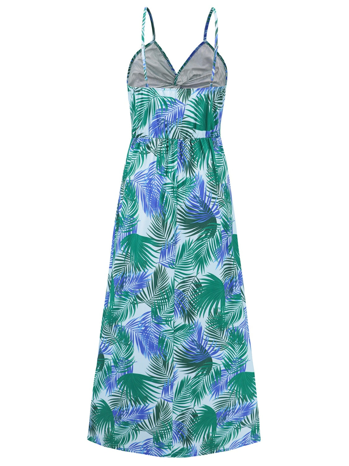 Zephariel Twisted Printed V-Neck Cami Dress