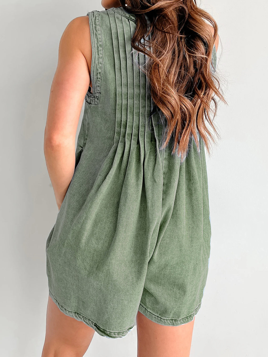 Zephariel Tied Romper with Pockets