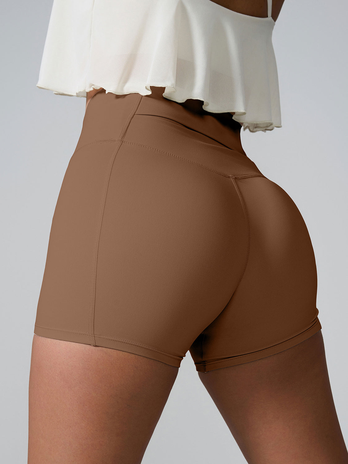 Zephariel High Waist Active Shorts