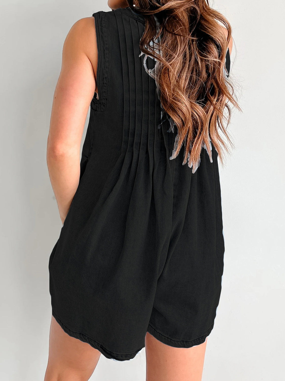 Zephariel Tied Romper with Pockets