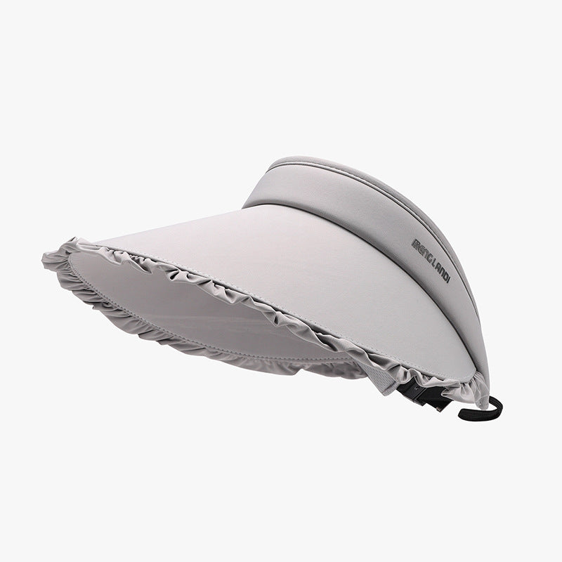 Zephariel Frill Adjustable Ice Silk Sun Hat