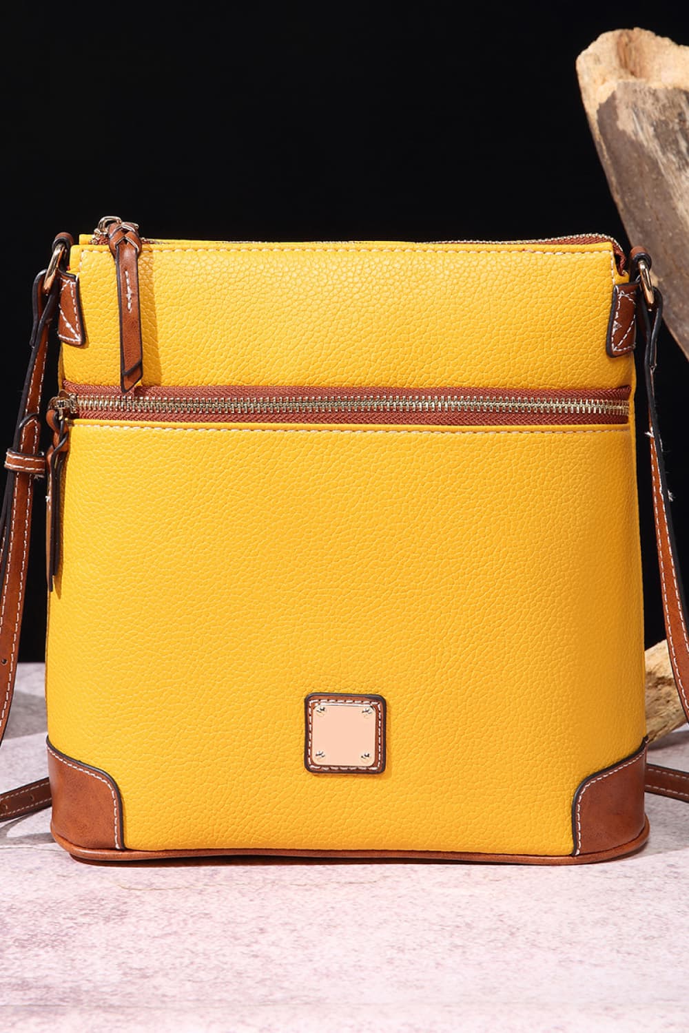 Zephariel PU Leather Crossbody Bag