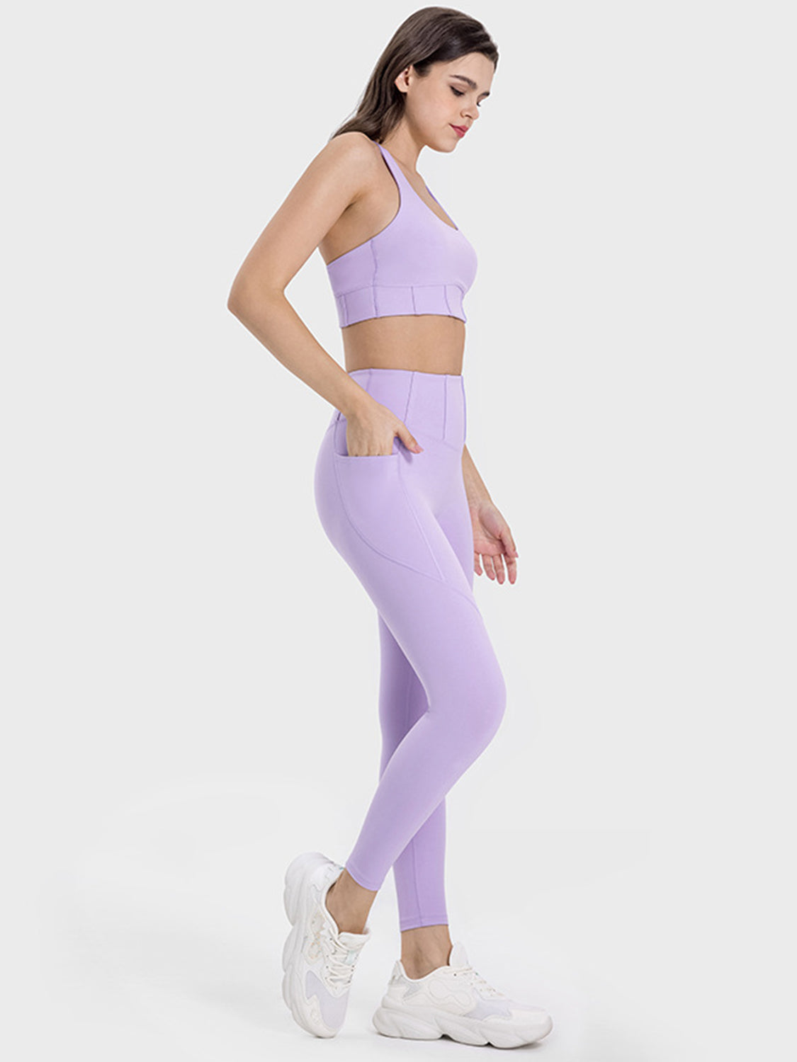 Zephariel Pocketed High Waist Active Leggings